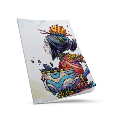 Notebook A4 MÖÖN #05 MUSE BLACK