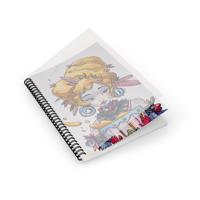Notebook 16x24 WIREO MÖÖN #04 MUSE YELLOW