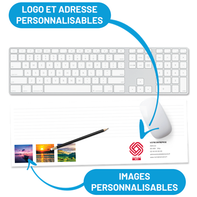 DEVANT DE CLAVIER PERSONNALISE STYLE #1