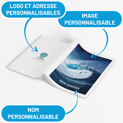 CARNET DE NOTE FORMAT A5 PERSONNALISÉ STYLE #3