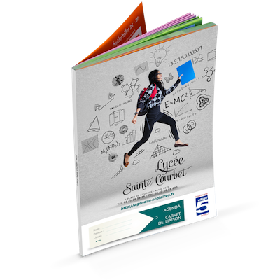 AGENDA SCOLAIRE PERSONNALISE FORMAT A4