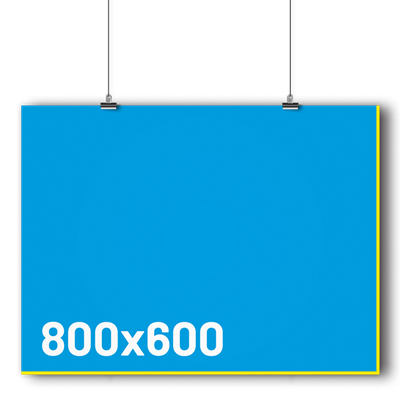 Affiche Personnalisable - Format 800x600